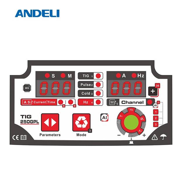 Сварочный аппарат TIG-250 GPL (ANDELI) холодная сварка фото 2
