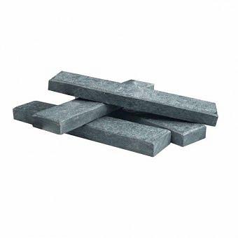 Плитка талькохлорит для бани Антик “кирпичики” 250х50х20 мм фото 1