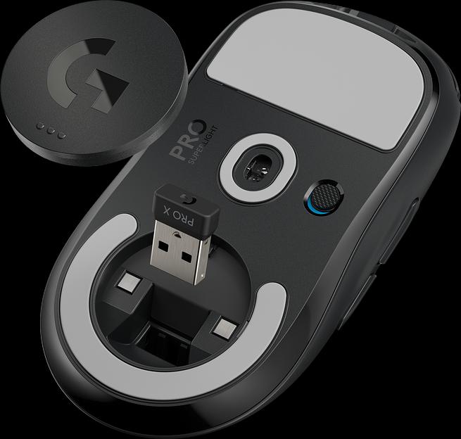 Мышь игровая беспроводная Logitech PRO X SUPERLIGHT, BLACK (арт. 910-005884, M/N: MR0086 / CU0021) фото 9