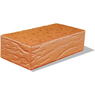 Кирпич керамический рядовой полнотелый одинарный «Фасадный Кора» (1) опт фото 1