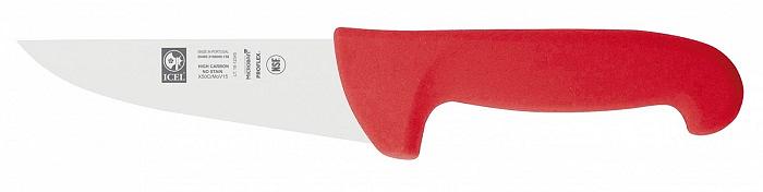 Нож для мяса 150/290 мм. красный SAFE Icel /1/6/ фото 1