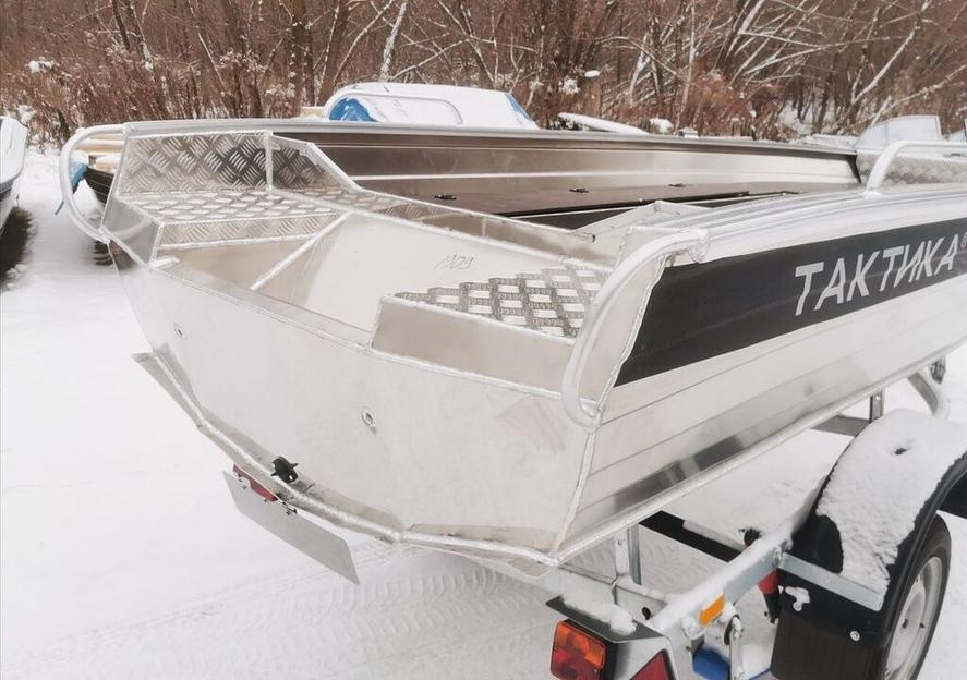 Алюминиевая лодка Тактика 390 Р Fish, 390*146*60 см. фото 9