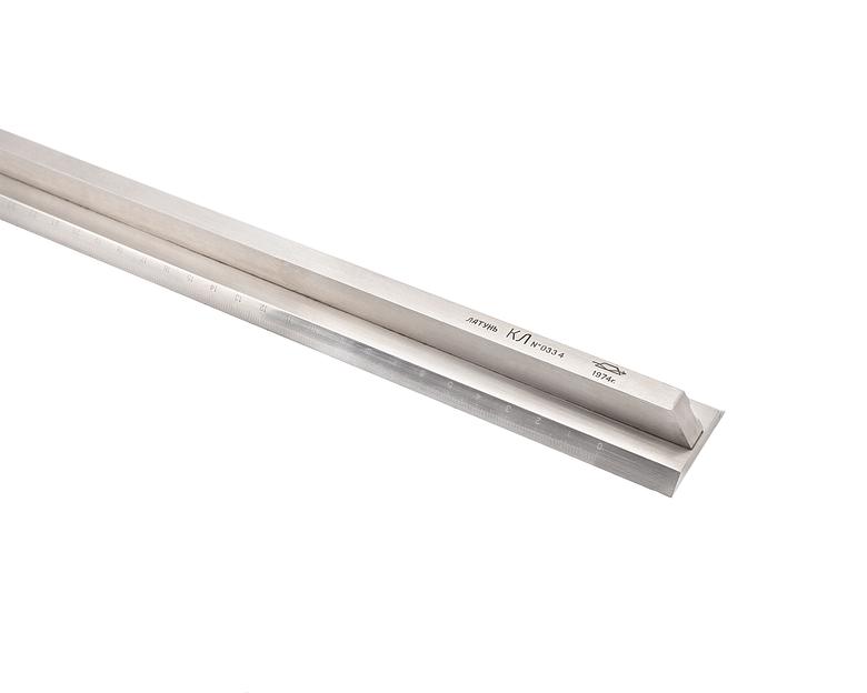 Мера длины штриховая КЛ 1000мм (тип. IV) с пов. с поверкой фото 3