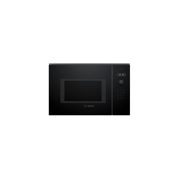 Встраиваемая микроволновая печь Bosch BEL454MB1F, 25л, 900Вт, черный фото 1