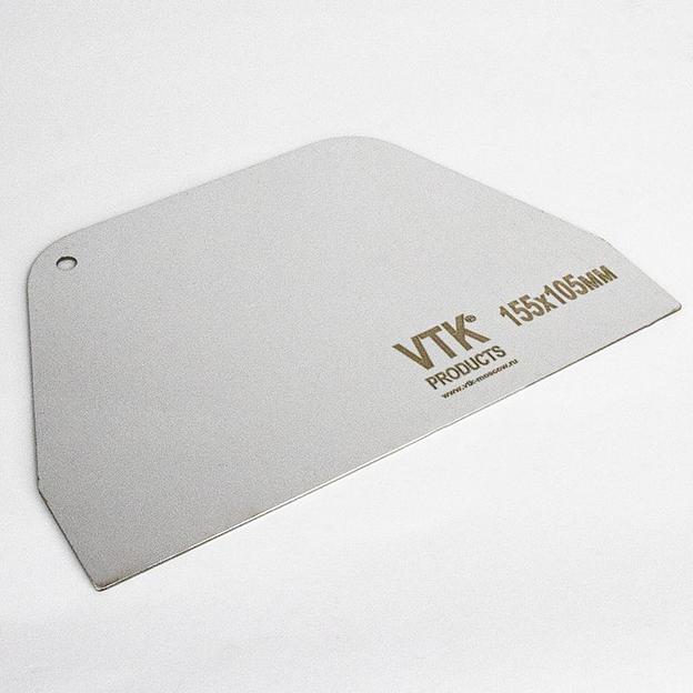 Скребок 155х105 Нержавеющая сталь  фото 1