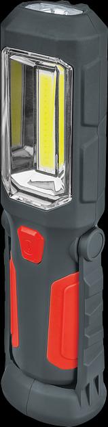 Фонарь светодиодный NPT-W04-ACCU 1LED+8LED (0.5вт) пластик фото 1