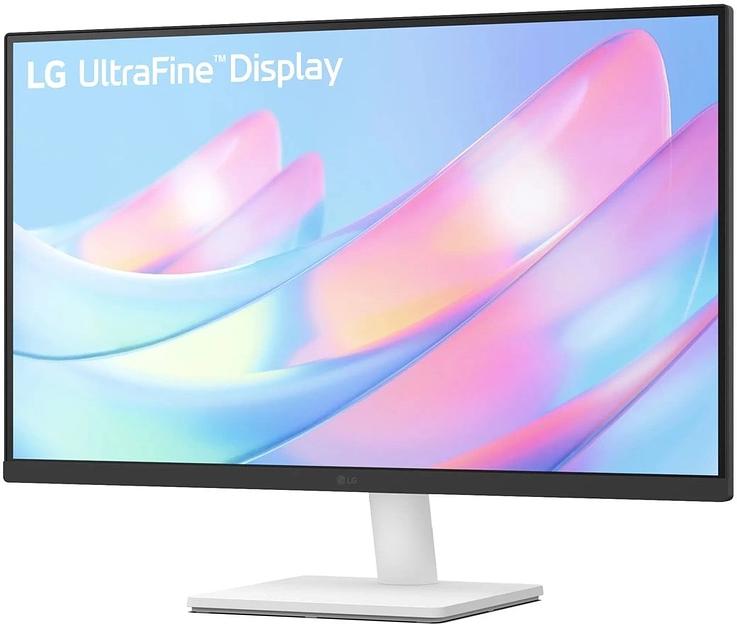 МОНИТОР 27" LG 27US500-W Silver-White (IPS, 3840x2160, 5 ms, 178°/178°, 300 cd/m, 1000:1, +2xНDMI 2.0, +DisplayPort 1.4) фото 3