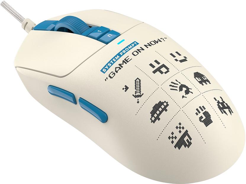 Мышь A4Tech Bloody W72 Ultra Pixels Blue рисунок/бежевый/голубой оптическая (20000dpi) USB фото 8