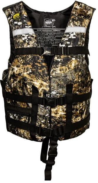 Жилет Таймень спасательный стандартный размер: S (38-42), цвет: камуфляж фото 5