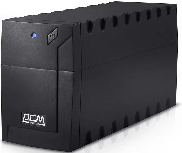 Источник бесперебойного питания Powercom Raptor RPT-600AP SE2M 360Вт 600ВА черный фото 1