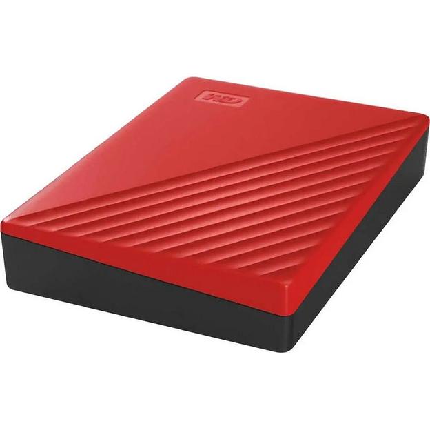 Жесткий диск WD USB 3.0 4Tb WDBPKJ0040BRD-WESN My Passport 2.5" красный фото 4