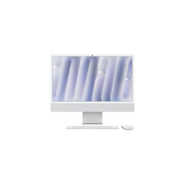 24" Моноблок Apple iMac A3247 4.5K, Apple M4 8 core, 16ГБ 256ГБ SSD, macOS серебристый [mwuc3za/a] фото 1