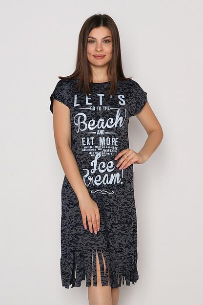 Платье «Ice Cream», серый, опт фото 1