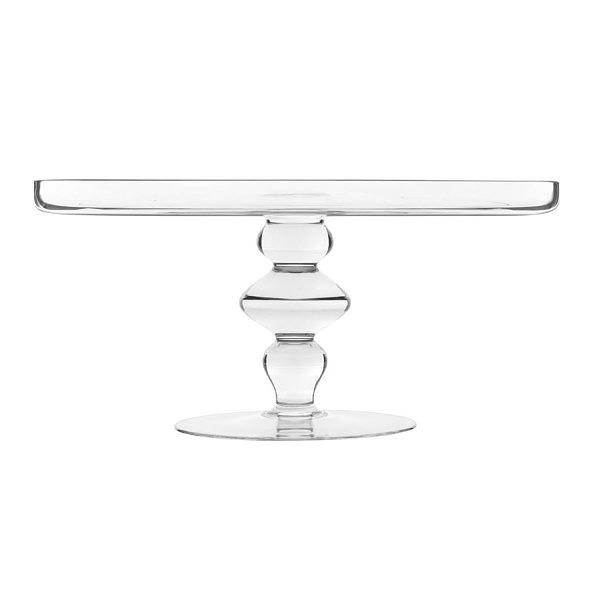 Подставка для торта d=33 см. на ножке без крышки Инсием (11058) /1/ фото 1