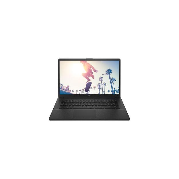 Ноутбук HP 17-cn4007ci 17.3", IPS, Intel Core 5 120U 1.4ГГц, 10-ядерный, 16ГБ DDR4, 512ГБ SSD, Intel Graphics, FreeDOS, черный [b09k4ea] фото 1
