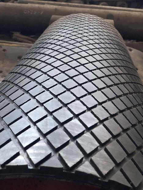 Футеровка приводных барабанов конвейеров фото 2