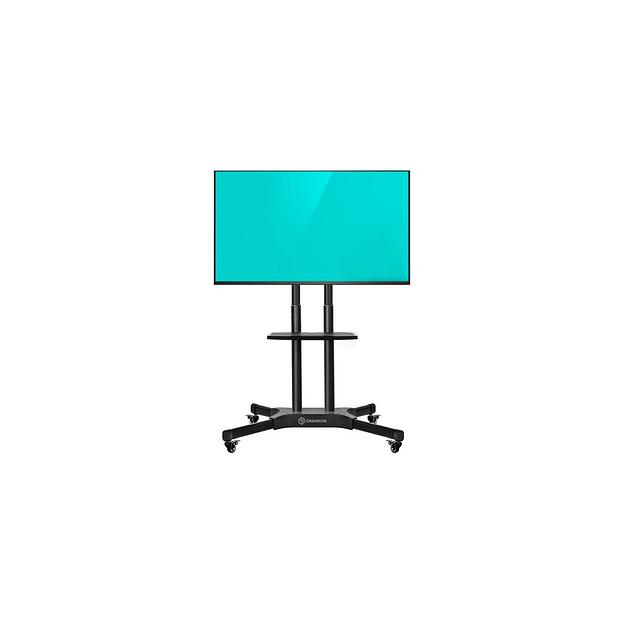 Подставка для телевизора ONKRON TS1351, 32-65", напольный, мобильный, черный фото 1