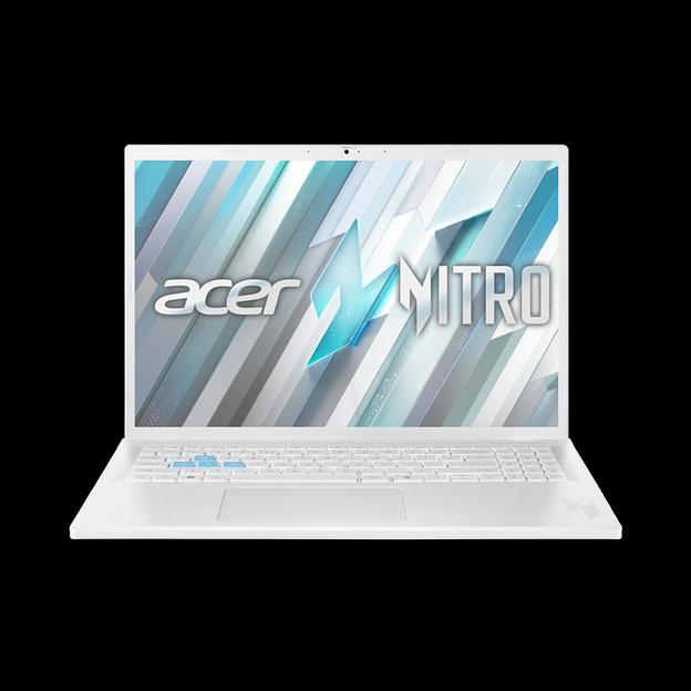 Ноутбук ACER Nitro Lite NL16-71G-568T 16"(1920x1200 (матовый) IPS)/Intel Core i5 13420H(2.1Ghz)/16384Mb/1024PCISSDGb/noDVD/Ext:nVidia GeForce RTX4050(6144Mb)/Cam/BT/WiFi/53WHr/war 1y/1.95kg/White/NoOS фото 1
