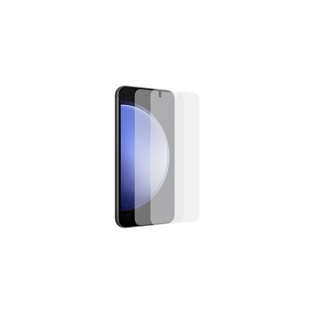 Защитная пленка для экрана Samsung для Samsung Galaxy S23 FE прозрачная, 2 шт, с аппликатором для разглаживания, прозрачный [ef-us711ctegru] фото 1