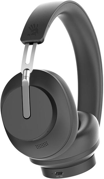 Наушники накладные A4Tech Bloody MH390 черный беспроводные bluetooth оголовье (MH390 BLACK) фото 9