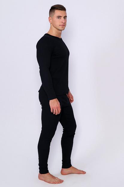 Комплект мужской Style Magro «Нательное бельё», чёрный, опт фото 2