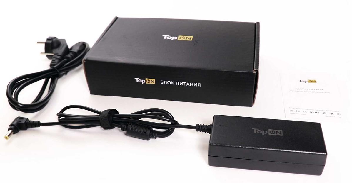 Блок питания TopON 67815 90W 19V-19V 4.74A от бытовой электросети фото 3
