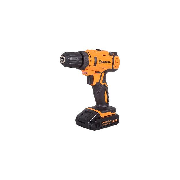 Дрель-шуруповерт Вихрь ДА-14Л-2KА, 1.5Ач, с двумя аккумуляторами [72/14/20] фото 1
