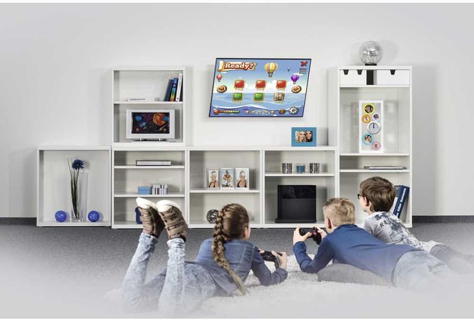 Кронштейн для телевизора Hama H-118069 черный 32"-65" макс.35кг настенный фиксированный фото 5