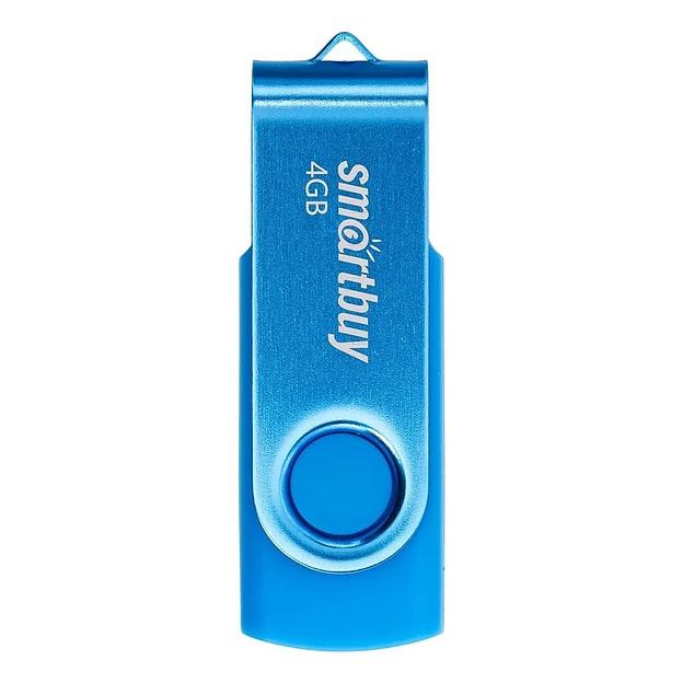 Smartbuy USB Drive 4GB Twist Blue (SB004GB2TWB) фото 1