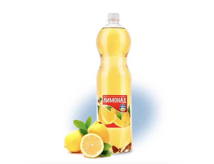 Безалкогольный напиток «Лимонад» газированный, 1,5 л, опт фото 1