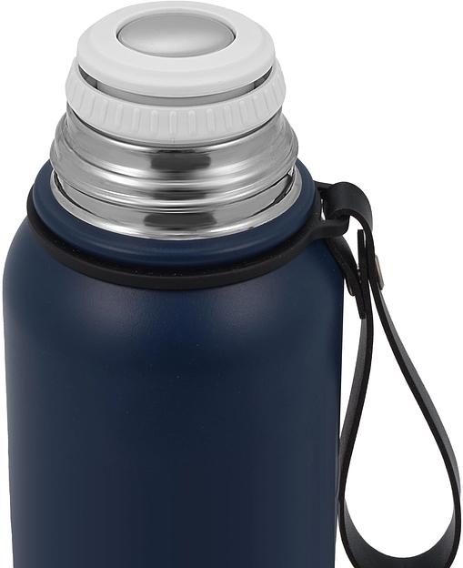 Термос для напитков Rondell Promenade RDS-1820 1л. синий картонная коробка фото 3