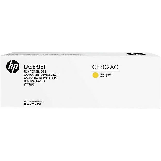 Тонер-картридж HP 827A Yellow Contract Original LaserJet Toner Cartridge (CF302AC) фото 1