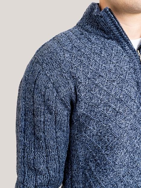 Свитер мужской «Орландо» серый ОПТ фото 5