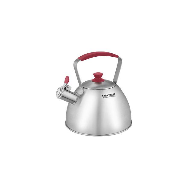 Металлический чайник Rondell RDS-1826, 2.5л, стальной фото 1