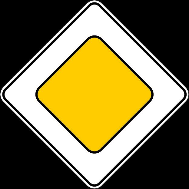 Дорожный знак 2.1 «Главная дорога» фото 1