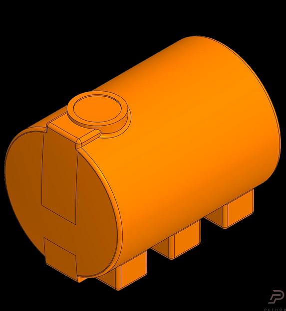 Емкость пластиковая А1000Н, Super (1000 л.) фото 1