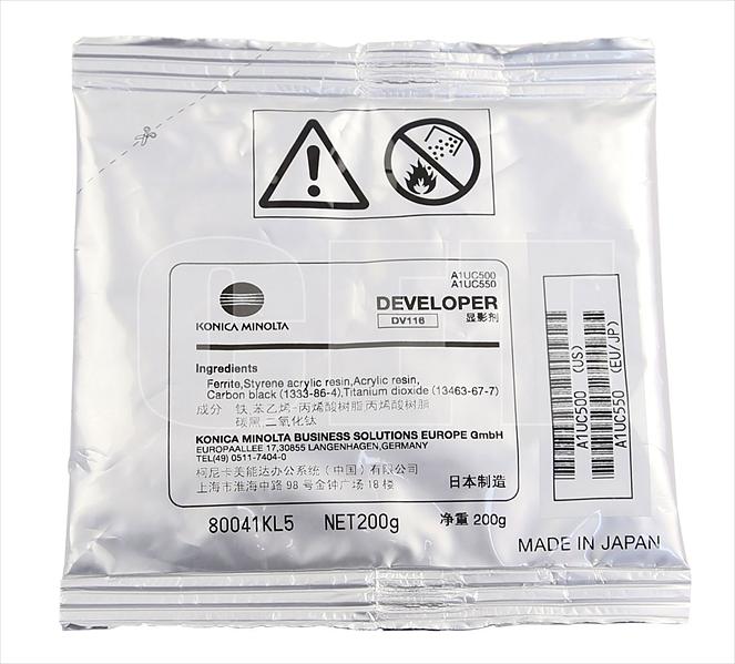 Девелопер Cet CET161005 (DV-116) для Konica Minolta Bizhub 164/184/195/215 фото 1