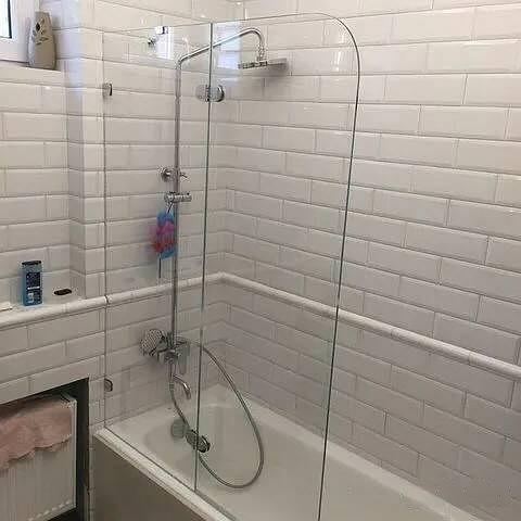 Душевое ограждение из стекла фото 7