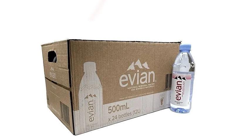 Вода минеральная негазированная Evian 500 мл, 24 шт ОПТ фото 1