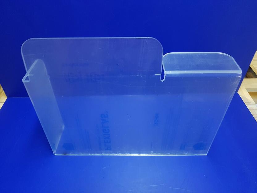 Защита сканера и кассы из оргстекла, для при кассовой зоны магазинов. фото 2