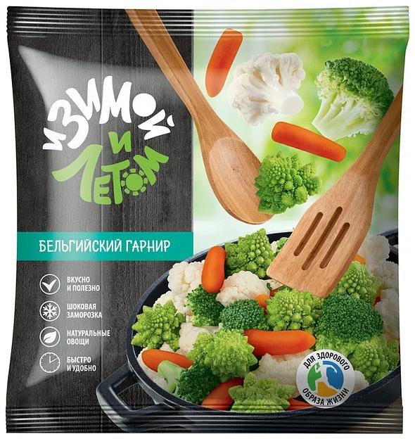 Бельгийский гарнир замороженный «И зимой, и летом», 400 г ОПТ фото 1