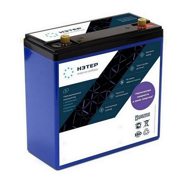 Аккумулятор LiFePO4 60V 6Ah НЭТЕР (LFP20-6-30P5) фото 1