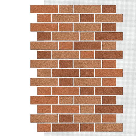 Декоративное покрытие АМК тычок №500 микс терракотовый ОПТ фото 1