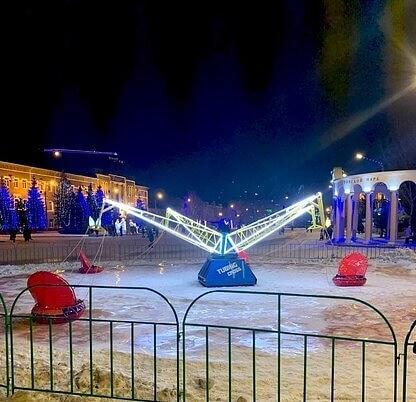 Карусель «Тюбинг-Кросс» всесезонная фото 1