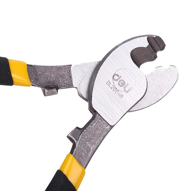 Кабелерез Deli DL20048 150мм, максимальный диаметр реза 9мм фото 3