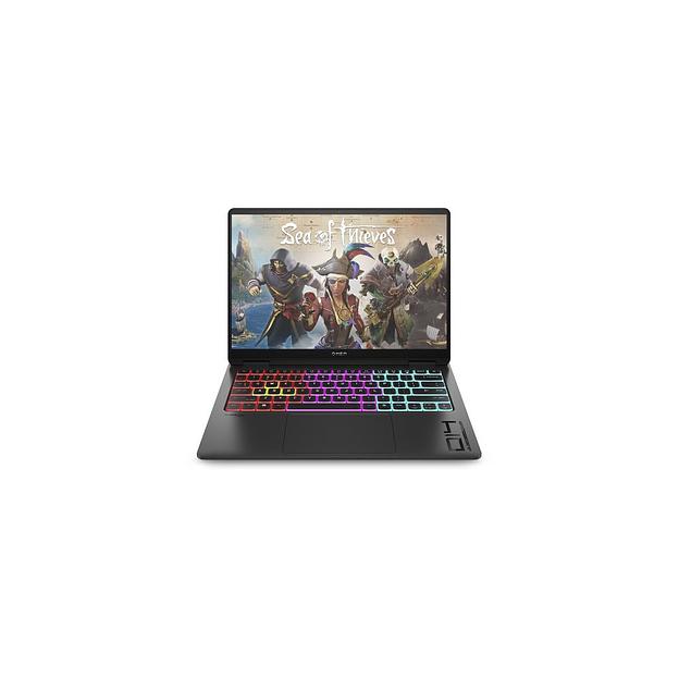 Ноутбук игровой HP Omen 14-fb0016ci 14", OLED, Intel Core Ultra 7 155H 1.4ГГц, 16-ядерный, 16ГБ LPDDR5x, 1ТБ SSD, NVIDIA GeForce RTX 4060 для ноутбуков - 8 ГБ, FreeDOS, черный [a1aa6ea] фото 1