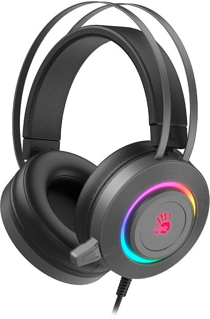 Наушники с микрофоном A4Tech Bloody G521S серый 2.3м мониторные оголовье (G521S) фото 1