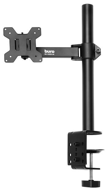 Кронштейн для мониторов ЖК Buro BU-M051-M черный 17"-32" макс.8кг крепление к столешнице поворот и наклон фото 4