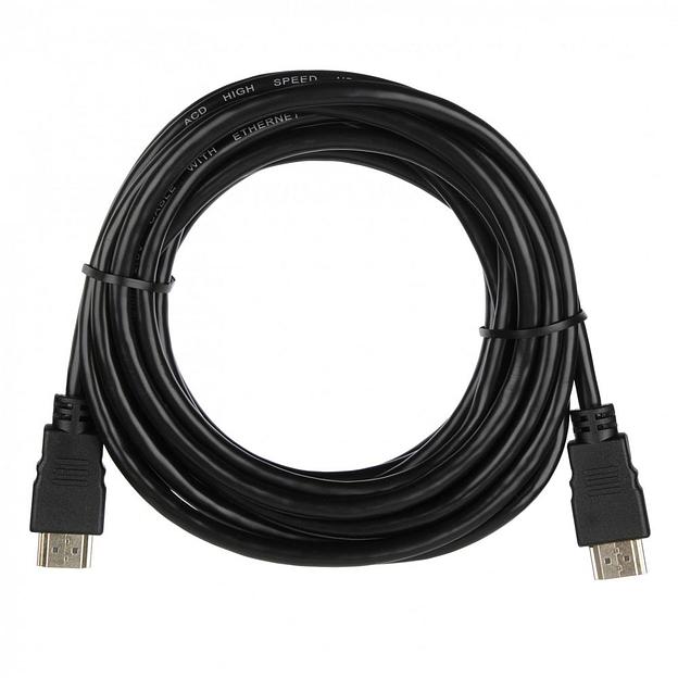 Кабель ACD Кабель ACD-DHHM2-50B |ACD-DHHM2-50B| HDMI 2.0, Golden Plated,19m/19m, Черный, 5м (742262) фото 1