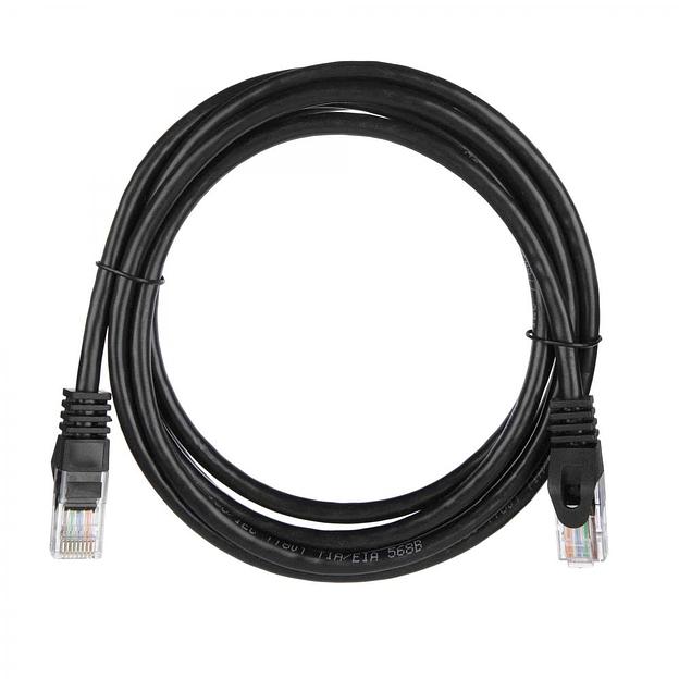 Кабель ACD Патч-корд ACD-LPU5C-20B |ACD-LPU5C-20B| Cat5e UTP 24AWG 4Pair, 7/0.18мм CU Черный, 2.0м, (741777) фото 1